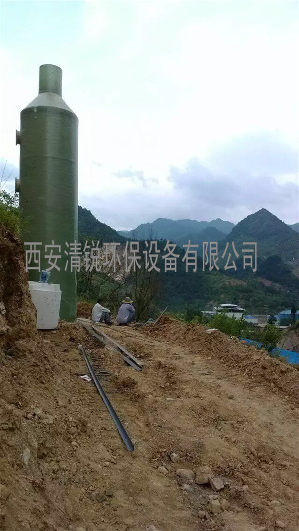 山陽縣磚廠廢氣凈化施工現(xiàn)場(chǎng)